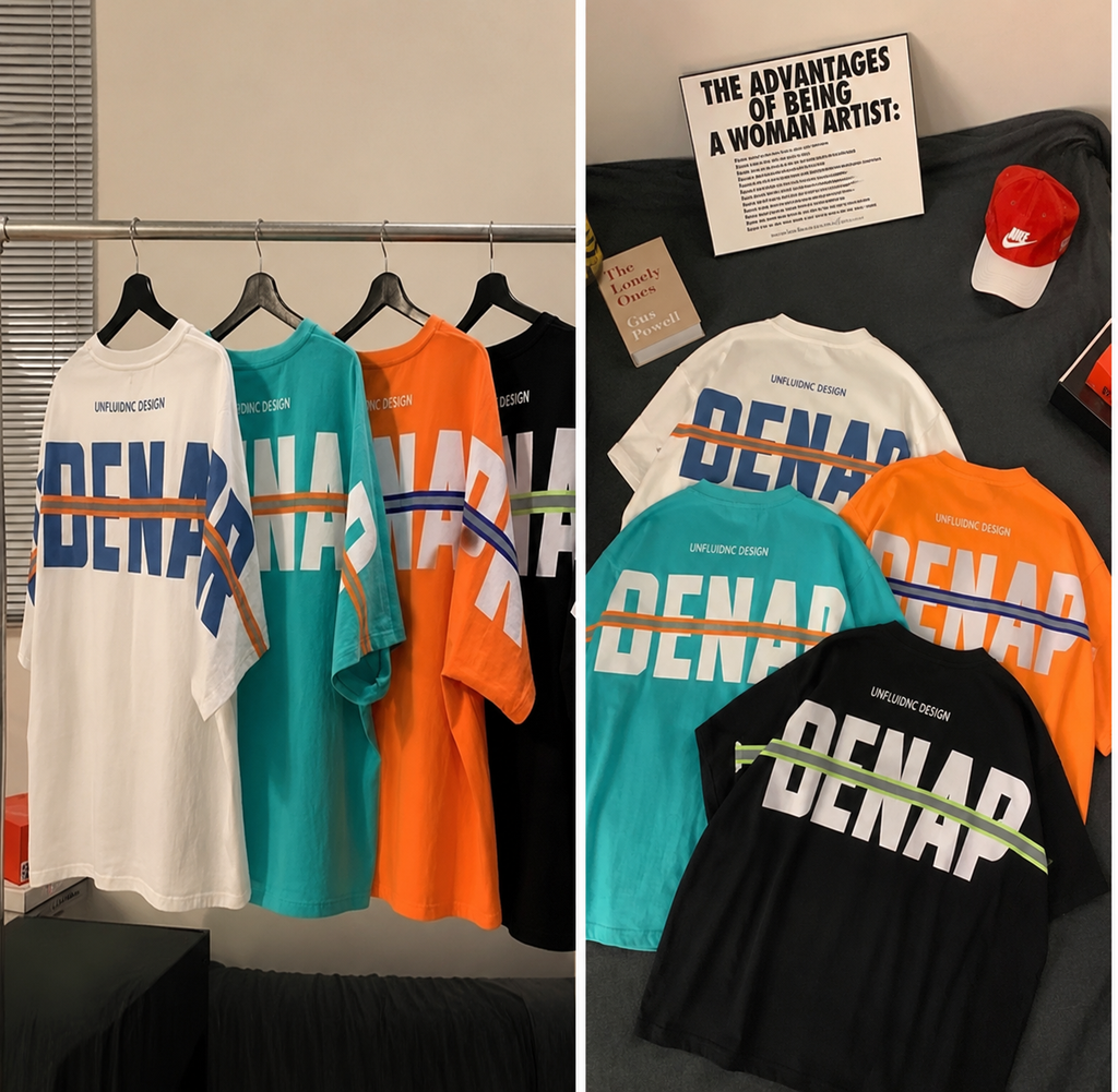 Urban DENAK Oversized Streetwear T-Shirt