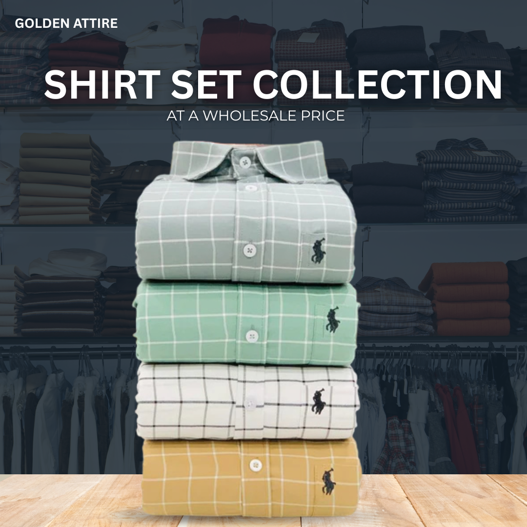 Branded Everyday Formal Shirt Collection (Combo of 4)