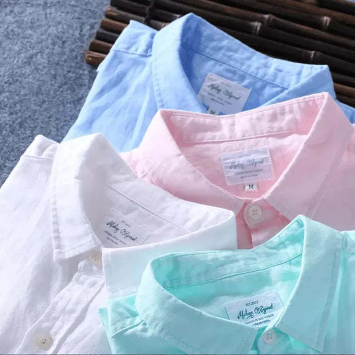 Men's Premium Line Linen Shirts (Combo Of 4)