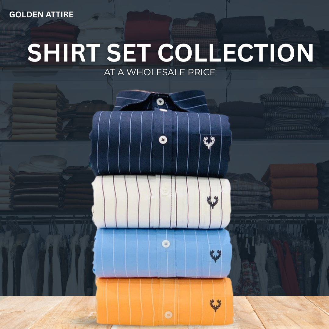 Branded Everyday Formal Shirt Collection (Combo of 4)