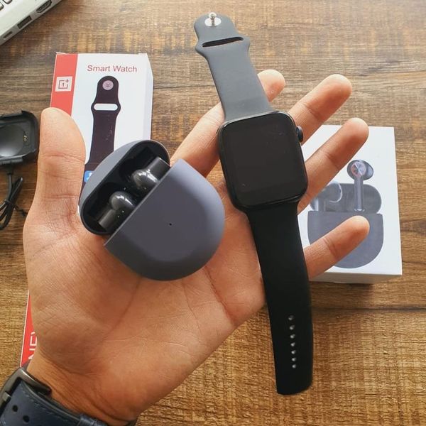 Oneplus Smartwatch + Oneplus Earbuds Combo Pack OF 2