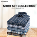 Branded Everyday Formal Shirt Collection (Combo of 4)