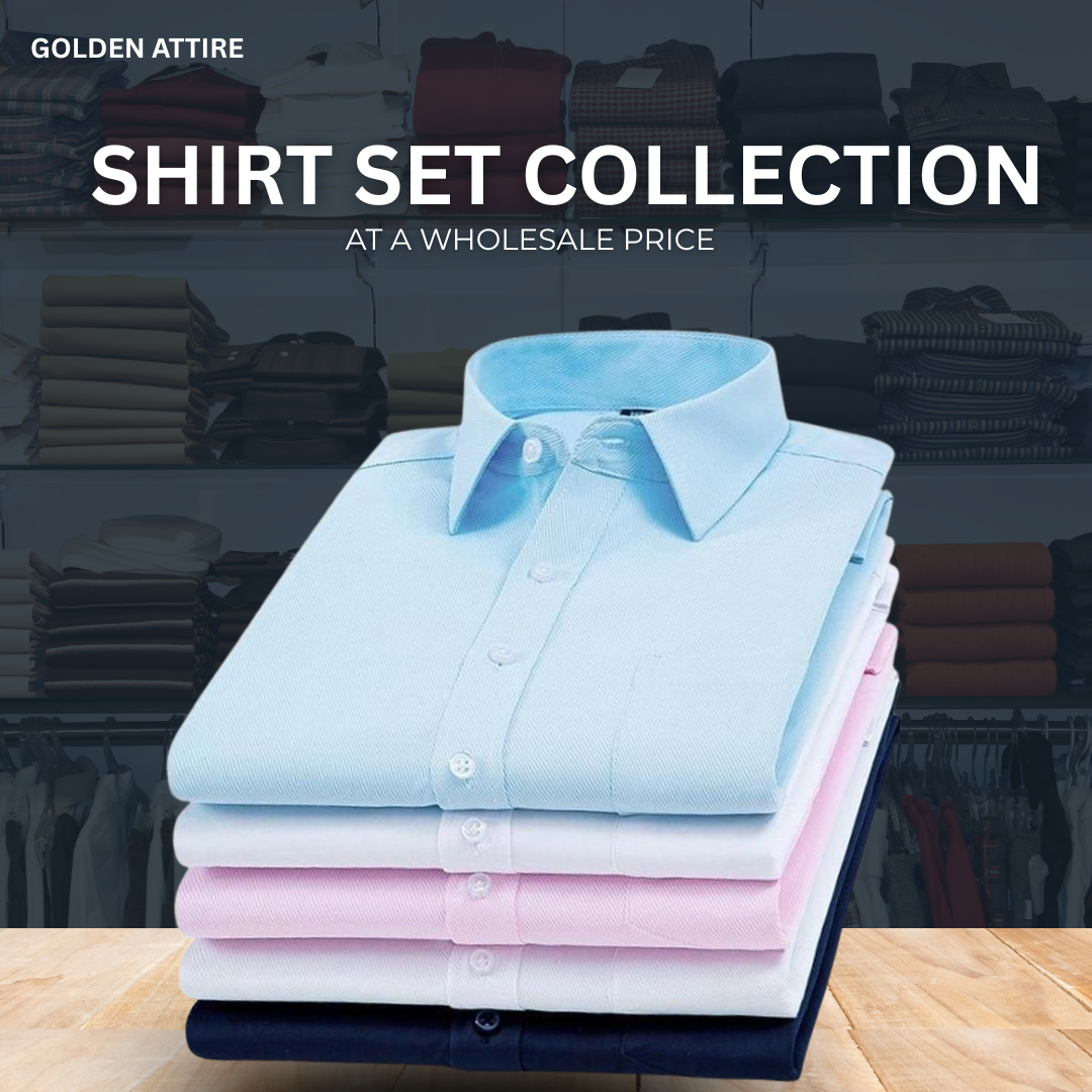 Branded Everyday Formal Shirt Collection (Combo of 4)