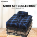 Branded Everyday Formal Shirt Collection (Combo of 4)