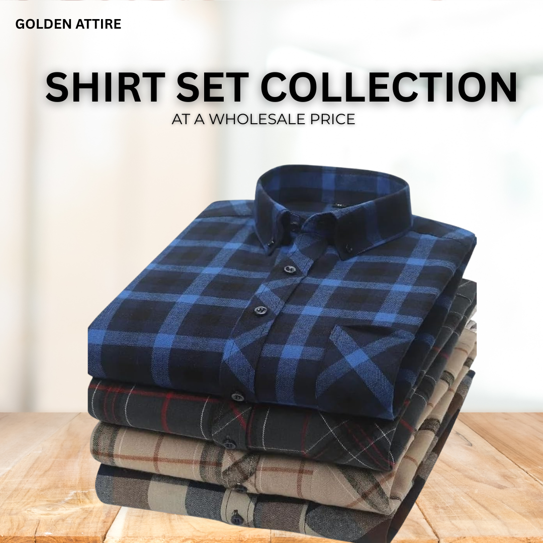 Branded Everyday Formal Shirt Collection (Combo of 4)