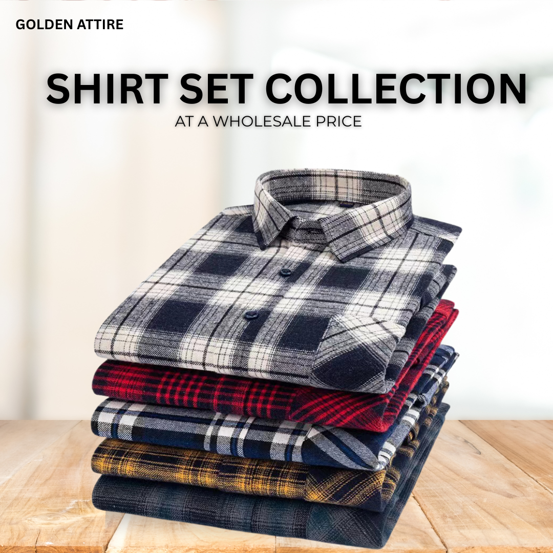 Branded Everyday Formal Shirt Collection (Combo of 4)