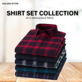 Branded Everyday Formal Shirt Collection (Combo of 4)