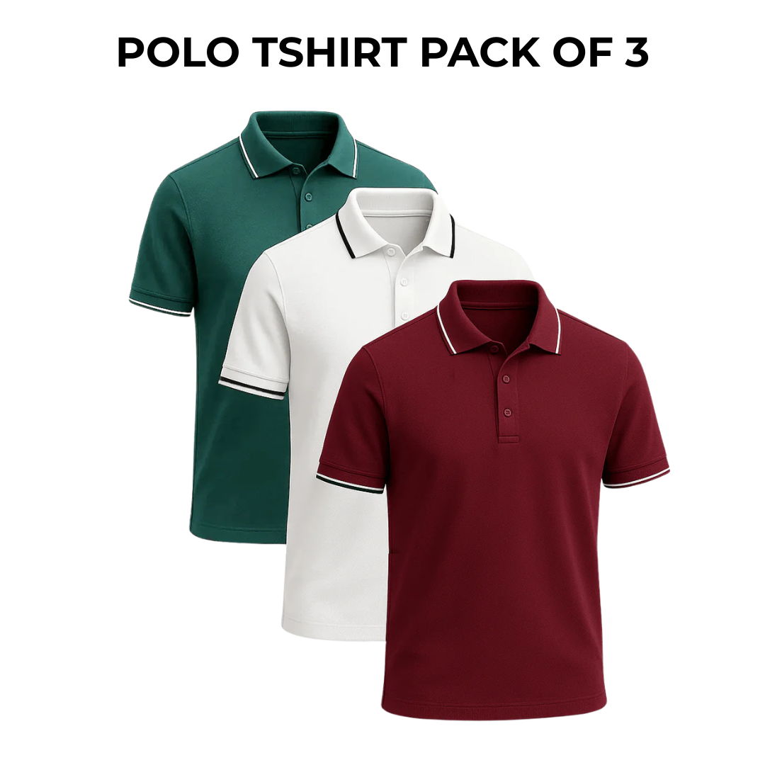 Golden Attire – POLO COLLECTION SET OF 2