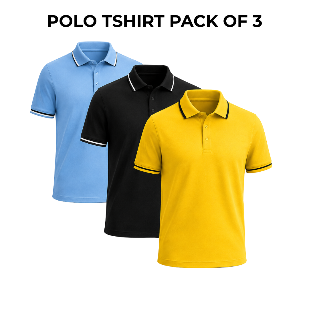 Golden Attire – POLO COLLECTION SET OF 3