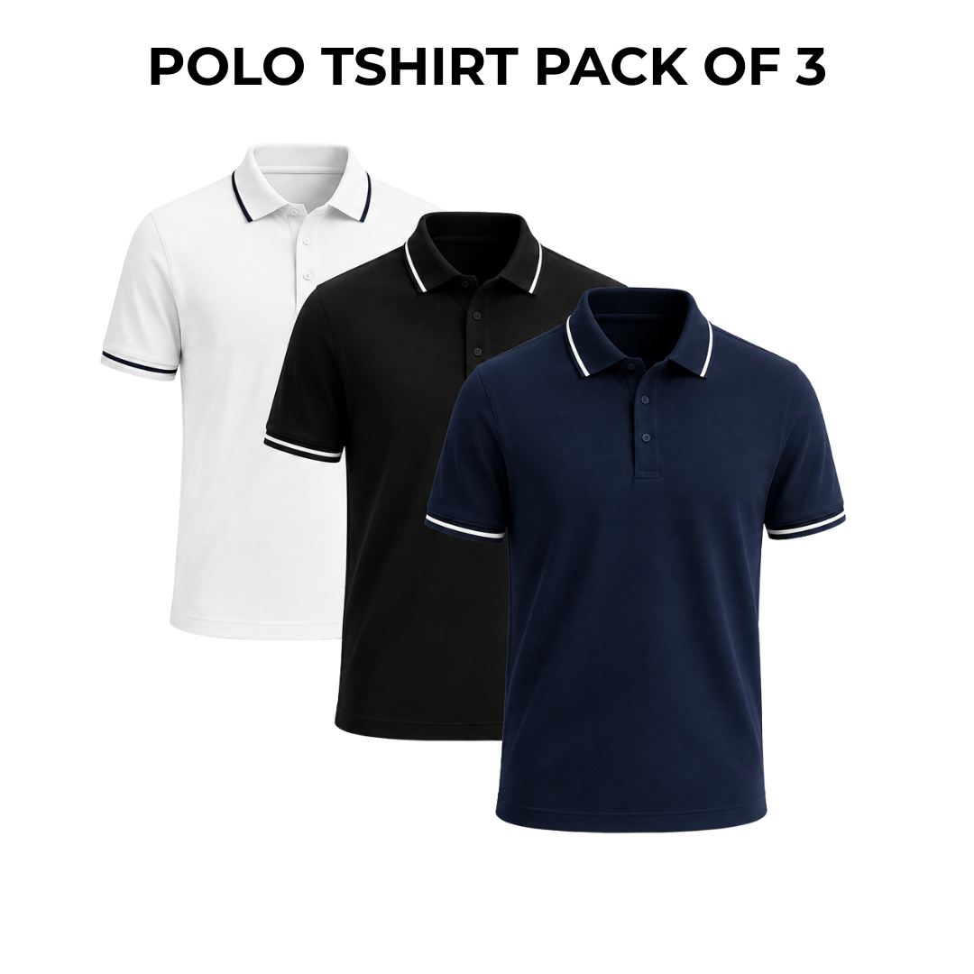 Golden Attire – POLO COLLECTION SET OF 5