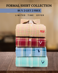 Branded Everyday Formal Shirt Collection (Combo of 4)