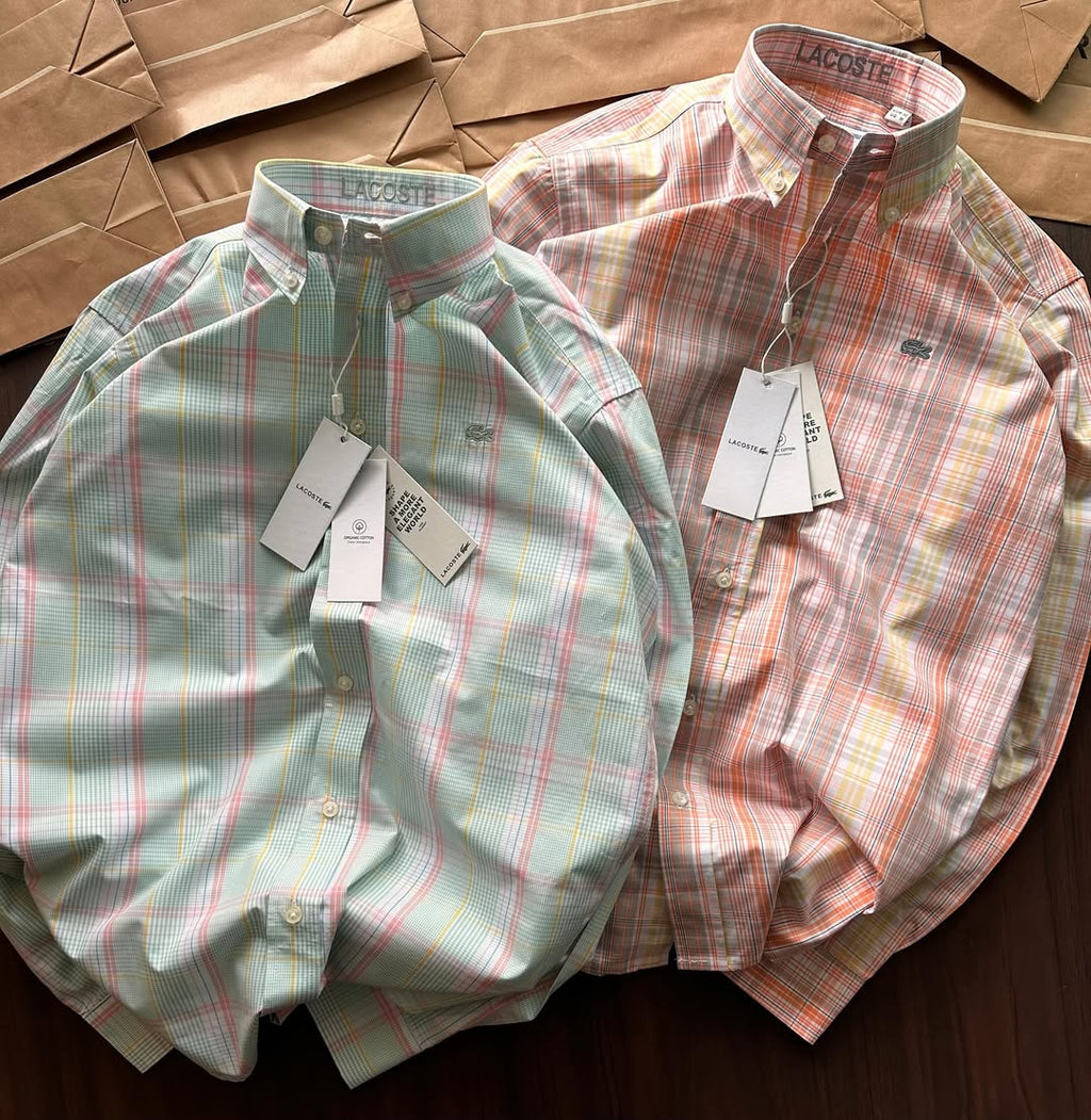 Men’s Premium Cotton Designer Shirt – Pack of 2