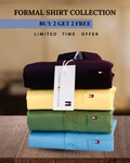 Branded Everyday Formal Shirt Collection (Combo of 4)