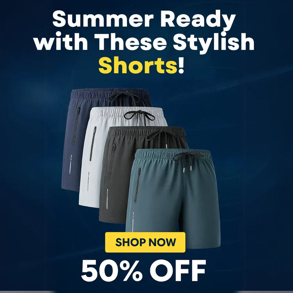 Men's Premium Stretch Shorts - Pack of 3