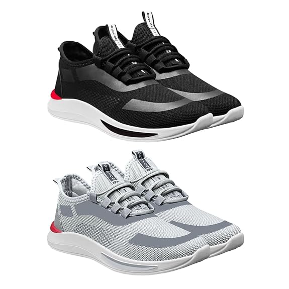 Sports Running Shoes (Set of 2)