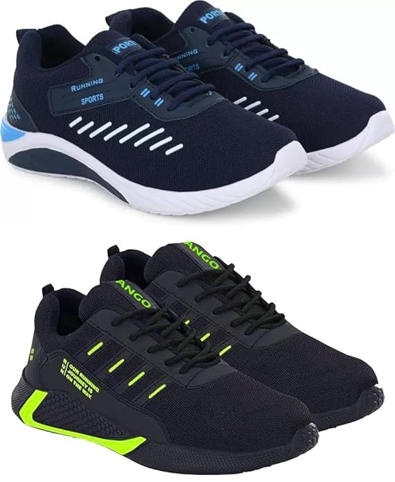 Sports Running Shoes (Set of 2)