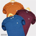 Cotton Half Sleeves Mens  T-Shirt (Pack Of 3 )