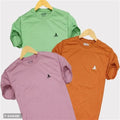Cotton Half Sleeves Mens  T-Shirt (Pack Of 3 )
