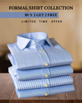 Branded Everyday Formal Shirt Collection (Combo of 4)
