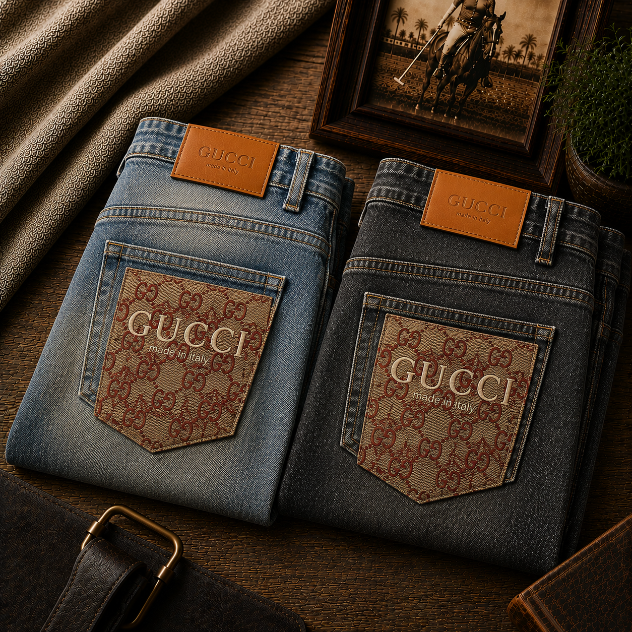Men's RL Premium Denim Jeans (Pack of 2 )