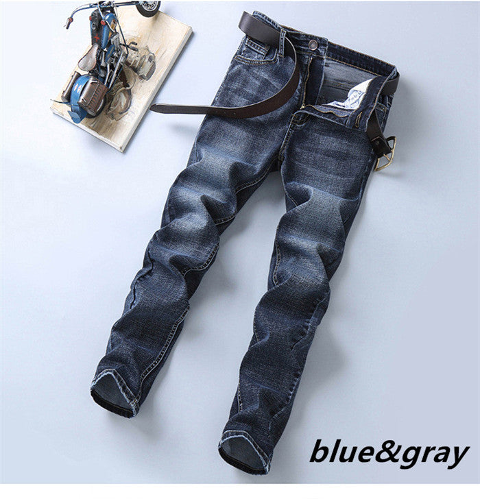 STRETCH STRAIGHT SLIM FIT MEN'S Denim JEANS (PACK OF 2)