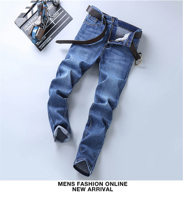 STRETCH STRAIGHT SLIM FIT MEN'S Denim JEANS (PACK OF 2)