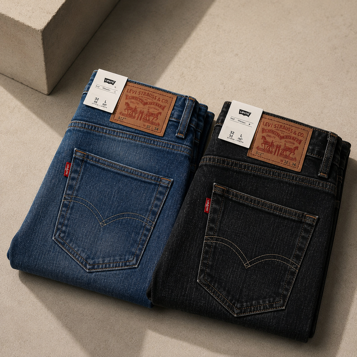 Men's RL Premium Denim Jeans (Pack of 2 )