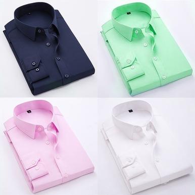 Branded Everyday Casual Shirt Collection (Combo of 4)