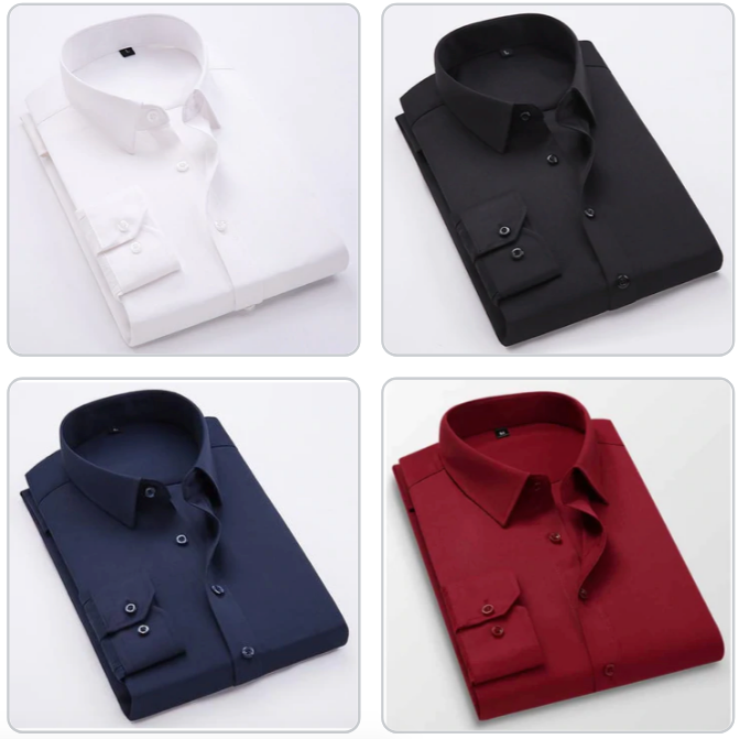 Everyday Casual Shirt Collection (Combo of 4)