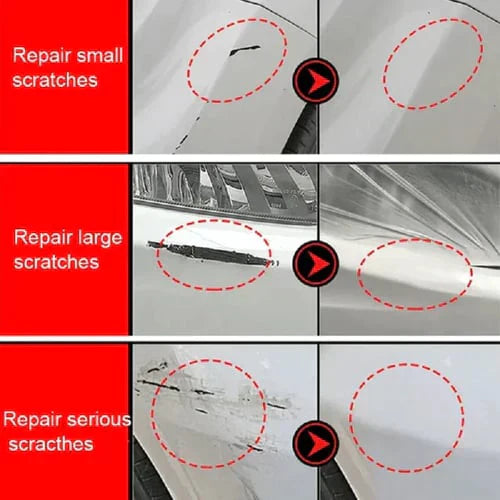 Universal Car Scratch Repair + Ceramic Gloss Spray – For All Kinds of Colors