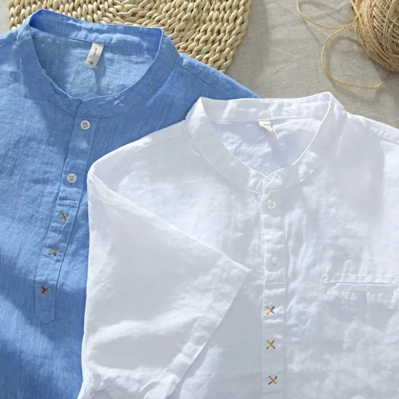 Men’s Premium Cotton Designer Shirt – Pack of 2