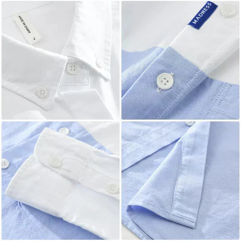 Men’s Premium Cotton Designer Shirt – Pack of 2